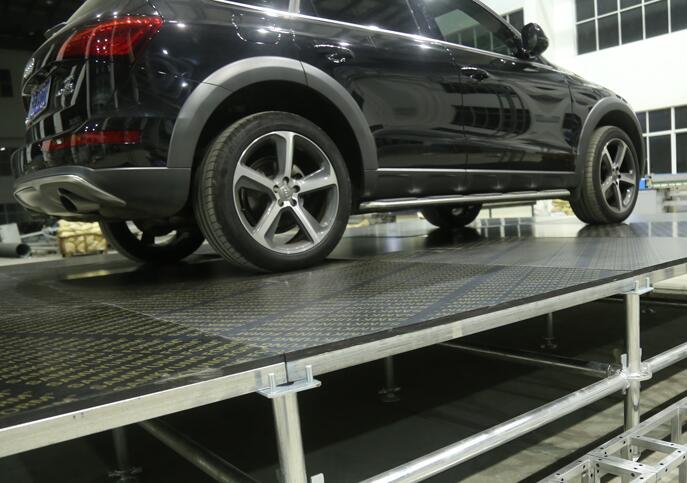 舞臺(tái)防滑板承重測試